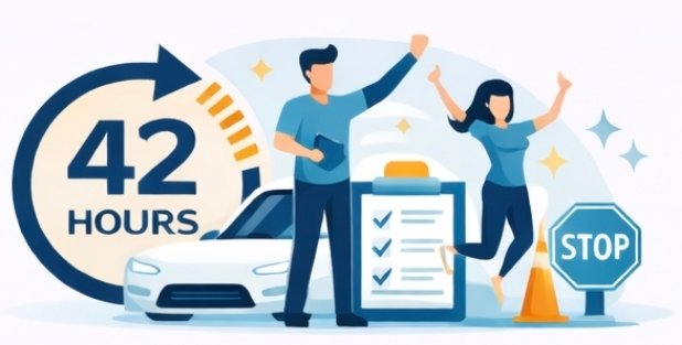 42 hour beginner driving course Glasgow